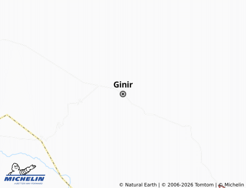 Mappa MICHELIN Ginir - ViaMichelin