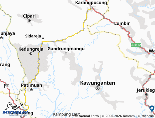 Carte MICHELIN Kamulyan - ViaMichelin