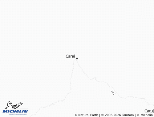 Mapa MICHELIN Caraí - ViaMichelin