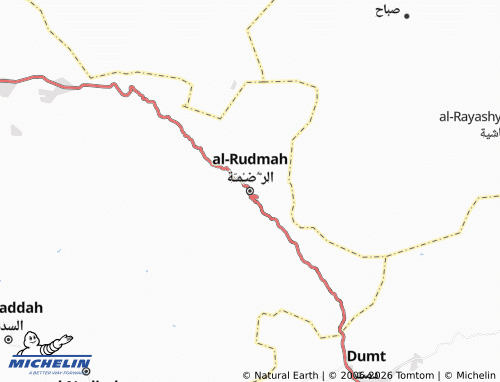 Kaart MICHELIN al-Rudmah - ViaMichelin
