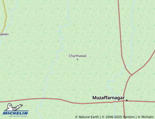 MICHELIN Charthawal map - ViaMichelin