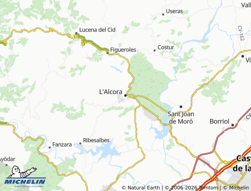 Mappa MICHELIN L'Alcora - ViaMichelin