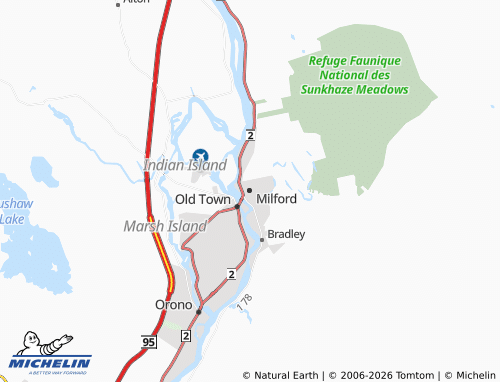 Mappa MICHELIN Milford - ViaMichelin