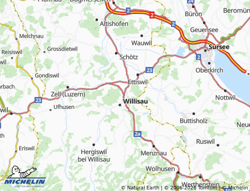 MICHELIN Wydematt map - ViaMichelin
