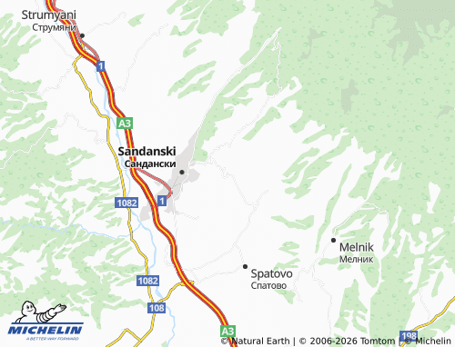 MICHELIN-Landkarte Dzhigurovo - ViaMichelin