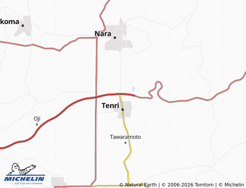 Mappa MICHELIN Ichinomoto - ViaMichelin