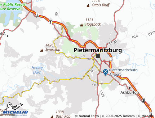 MICHELIN Lester Park map - ViaMichelin