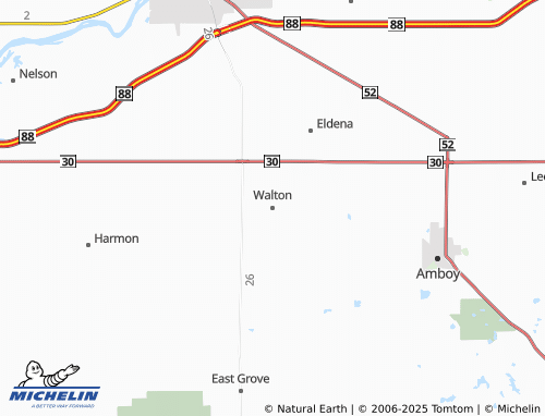 MICHELIN Walton map - ViaMichelin