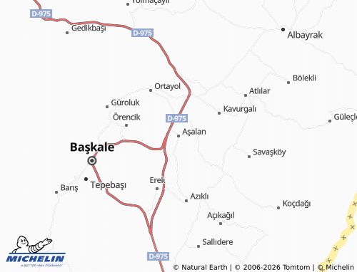 Carte MICHELIN Aşalan - ViaMichelin