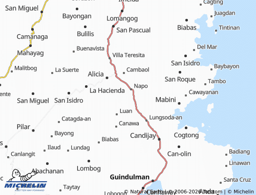 MICHELIN Putlongcam map - ViaMichelin