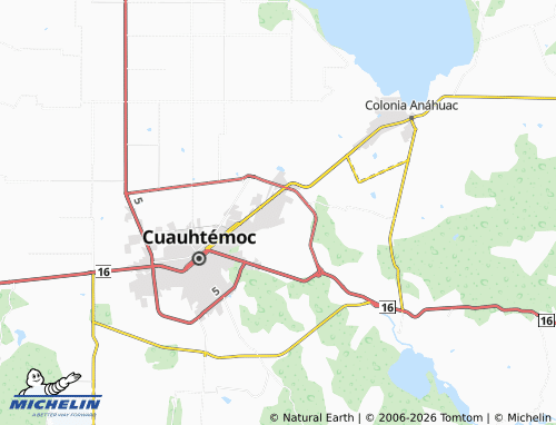 Mappa MICHELIN Sierra Azul - ViaMichelin
