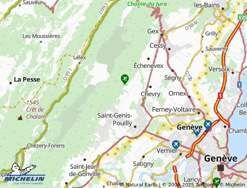 MICHELIN Le Royaume map - ViaMichelin