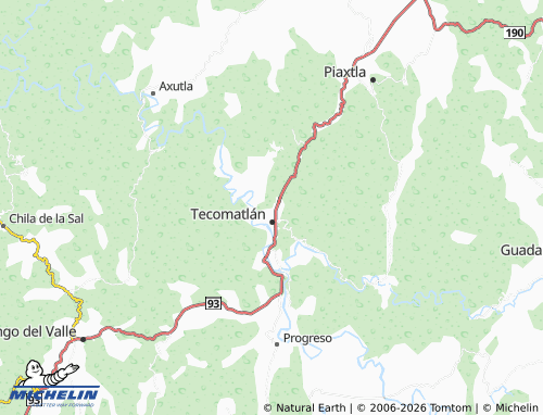 Mapa MICHELIN Antorcha Campesina - ViaMichelin