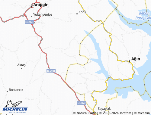 MICHELIN Selamlı map - ViaMichelin