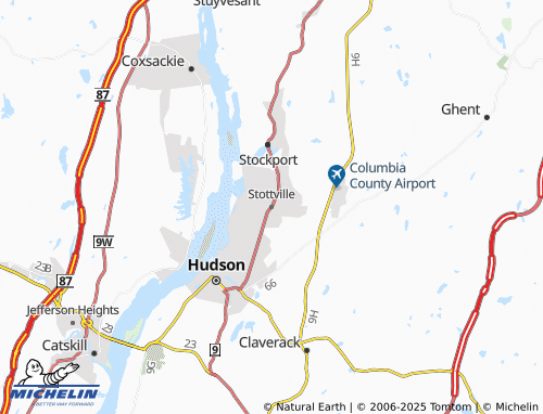 MICHELIN Stottville map - ViaMichelin