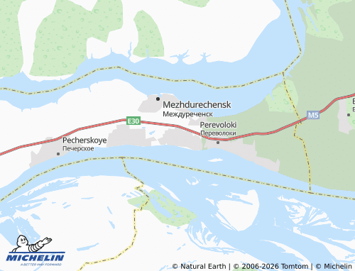 MICHELIN-Landkarte Stroitel' SNT - ViaMichelin