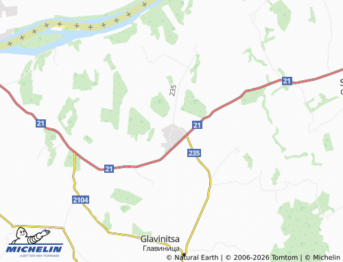 Mapa MICHELIN Zafirovo - ViaMichelin