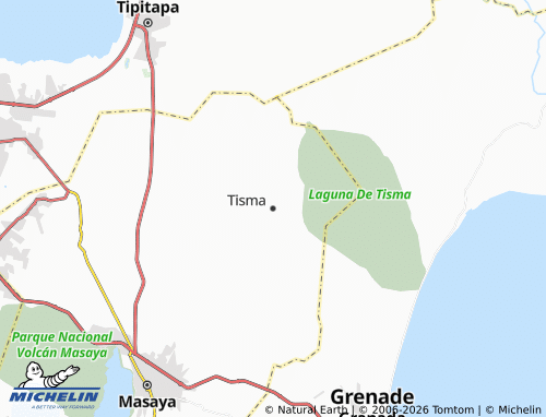 MICHELIN Tisma map - ViaMichelin