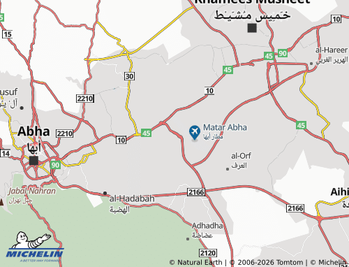 MICHELIN-Landkarte al-Rawdah - ViaMichelin
