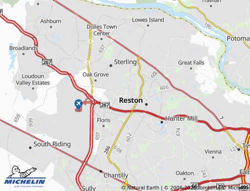 Mapa MICHELIN Herndon - ViaMichelin