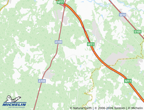 Carte MICHELIN Kononovo - ViaMichelin