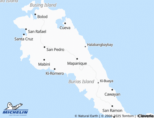 MICHELIN Mapanique map - ViaMichelin