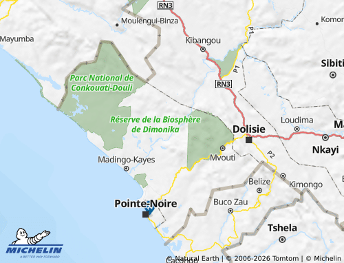 Mappa MICHELIN Kakamoéka - ViaMichelin