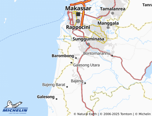 MICHELIN Barombong map - ViaMichelin