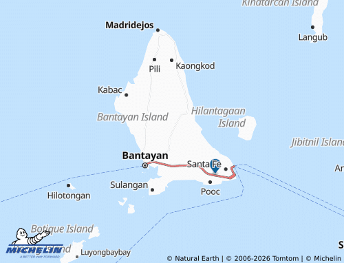 MICHELIN Kangkaibe map - ViaMichelin