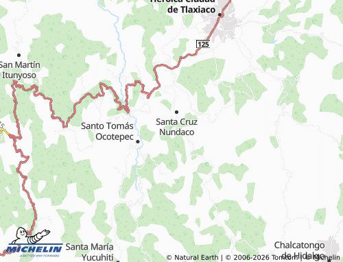 MICHELIN Yatakuán map - ViaMichelin