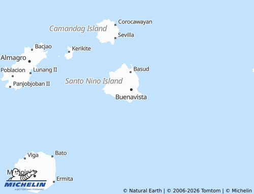 MICHELIN Cabunga-an map - ViaMichelin