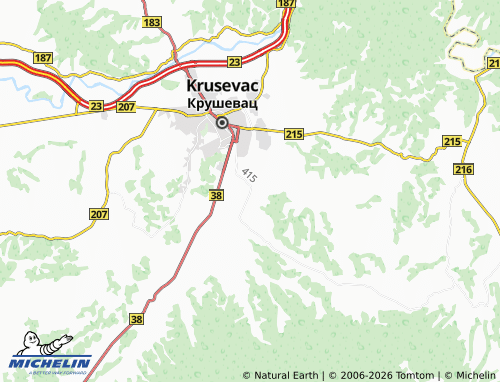Mapa MICHELIN Veliko Golovode - ViaMichelin