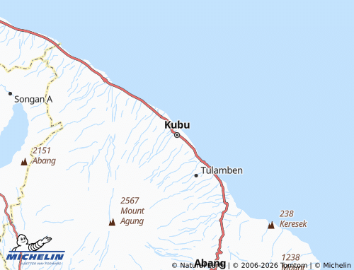 Mapa MICHELIN Kubu - ViaMichelin