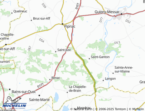 MICHELIN La Porte map - ViaMichelin