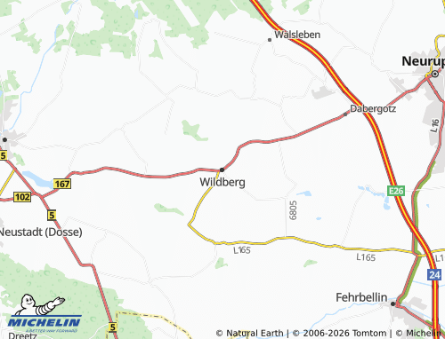 MICHELIN Wildberg map - ViaMichelin
