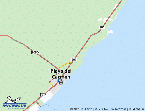 Mappa MICHELIN Mayacoba - ViaMichelin