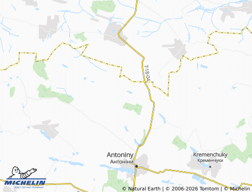 Carte MICHELIN Mala Salykha - ViaMichelin