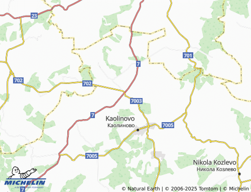MICHELIN Pristoe map - ViaMichelin