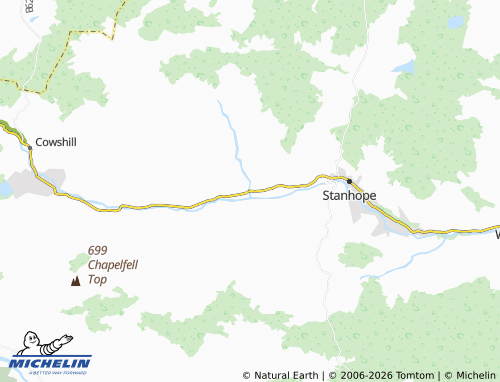 Carte MICHELIN Eastgate - ViaMichelin