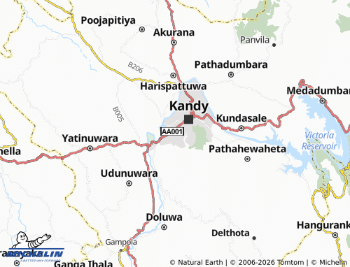 Mapa MICHELIN Mulgampala - ViaMichelin