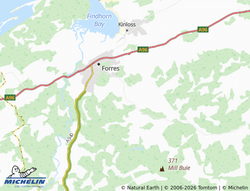Mappa MICHELIN Rafford - ViaMichelin