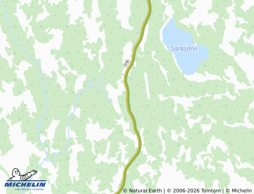 MICHELIN Lompolo map - ViaMichelin