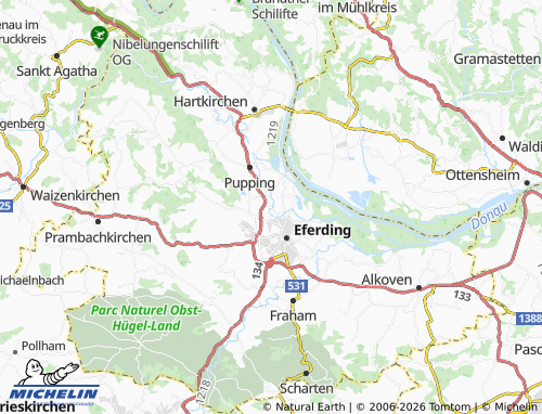 MICHELIN Leumühle map - ViaMichelin