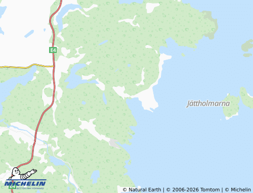 Carte MICHELIN Mellanfjärden - ViaMichelin