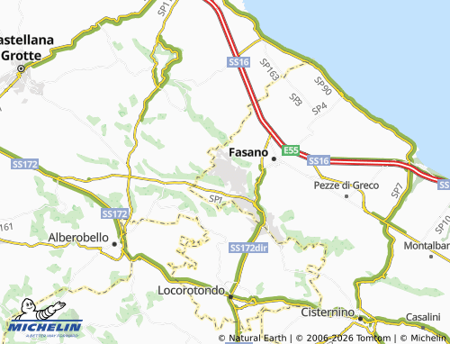 Mapa MICHELIN Selva - ViaMichelin
