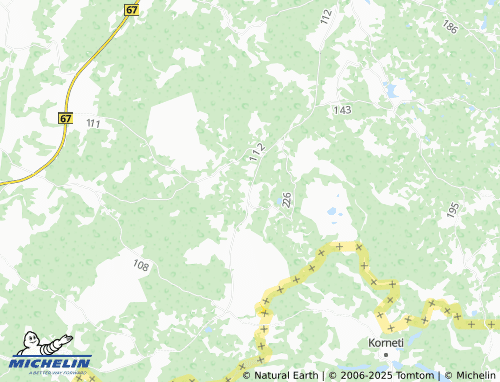 MICHELIN Põru map - ViaMichelin