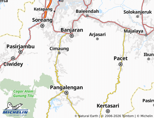 MICHELIN-Landkarte Pasirmulya - ViaMichelin
