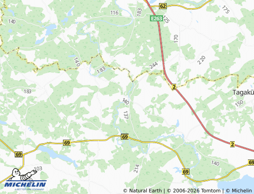 Mappa MICHELIN Sulbi - ViaMichelin