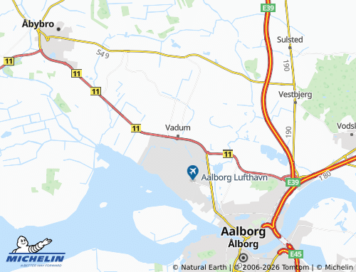 MICHELIN Vadum map - ViaMichelin