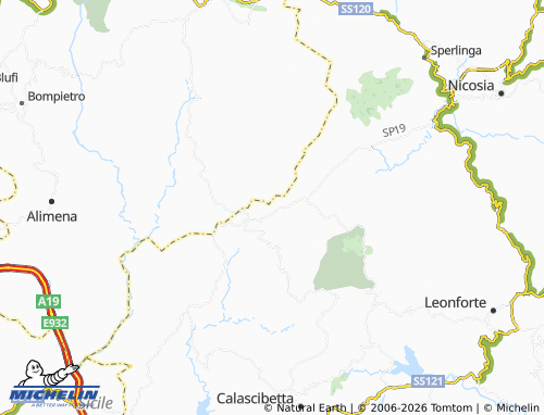 MICHELIN Borgo Milletari map - ViaMichelin